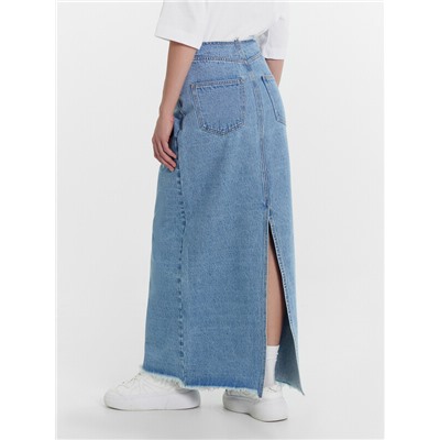 ЮБКА ЖЕНСКАЯ ДЖИНСОВАЯ 2024-DSK701-1