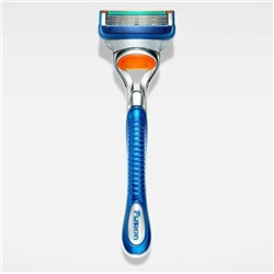 Станок для бритья Dʤɪˈlett ФЬЮЖН-5 (+ 1 кассета),(без подставки) (без розничной упаковки)