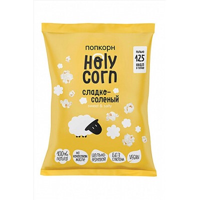 Попкорн "сладко-соленая" 30г ЭКОПРОДУКТЫ, 1193694