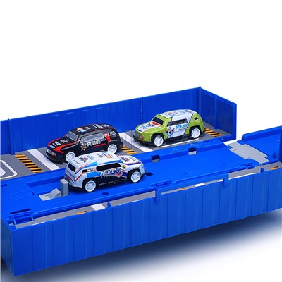 Машина "Полицейская станция" в коробке