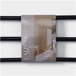 Плечики - вешалка для брюк и юбок LaDо́m Bois, сорт А, многоуровневая, широкие плечики, 38.5×1.2×34 см, дерево