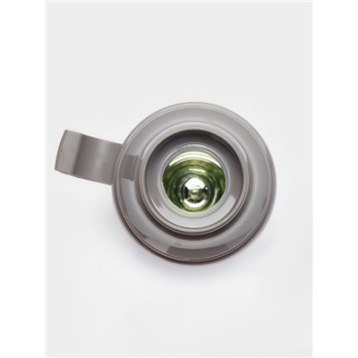 Термос 1 л, 11×31 см, со стеклянной колбой, пластик, фиолетовый