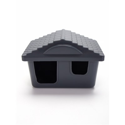 Клетка для грызунов «Пижон», 38×27×27 см, складная, домик, миска, колесо, серая