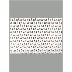 Бумага упаковочная глянцевая «Новый год 2026», лошадь, 70×100 см