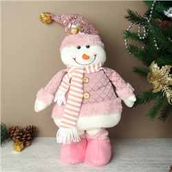 Новогоднее украшение на телескопических ножках 35/62 см / HZ017 /уп 36/ (Дед Мороз)