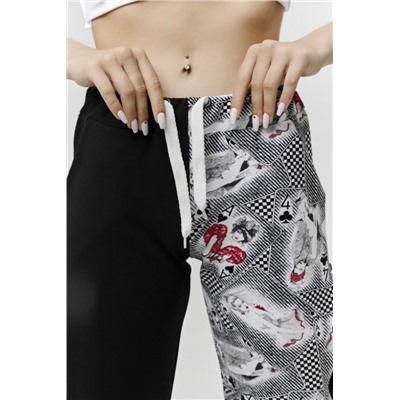 Брюки 67003 (Черный_карты)