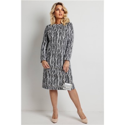 Платье женское  6090/04/Черно-белый