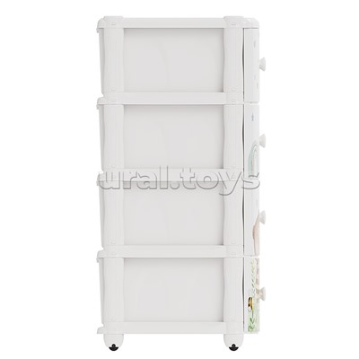 Комод "Мишутки" 4-х секцион.