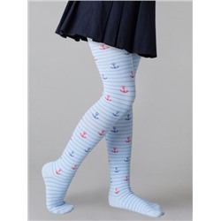 Колготки детские, Omsa, 13P62-2 якорь на полосках