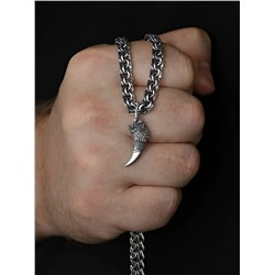 Подвеска из чернёного серебра - Дракон коготь зуб 925 пробы ПК-01ч