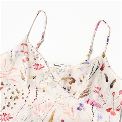 Пижама женская (майка, шорты) KAFTAN Spring, размер 52-54