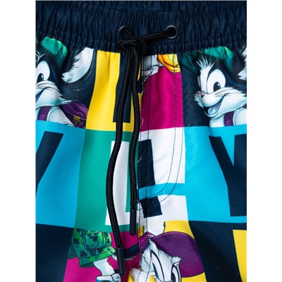 Шорты текстильные плавательные для мальчиков, средней длины