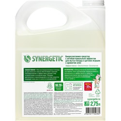 Гель для мытья посуды Synergetic «Алоэ», 2.75 л