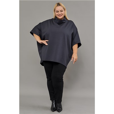Блуза-туника больших размеров нарядная Б-02