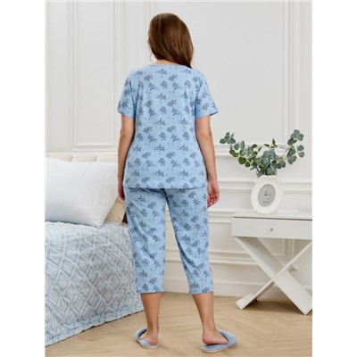 Пижама Канна-2 (Голубой)