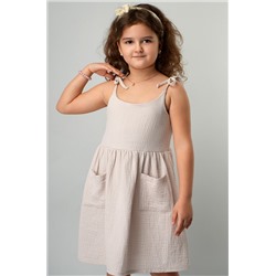 Платье для девочки из муслина Happyfox