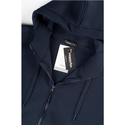 Мужская теплая толстовка на флисе Happyfox