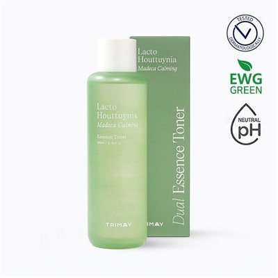 Trimay Успокаивающий тонер-эссенция с центеллой и пробиотиками Lacto Houttuynia Madeca Calming Toner