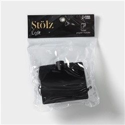 Держатель для туалетной бумаги Stölz Loft basic, чёрный