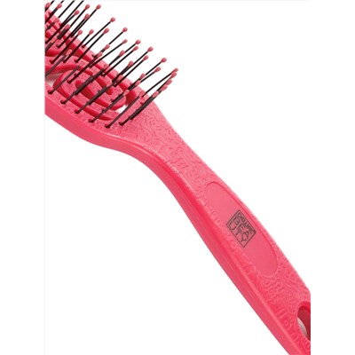 Dewal Beauty Щетка для укладки волос продувная / Friendly DBEF72, нейлоновый штифт, Berry 24445