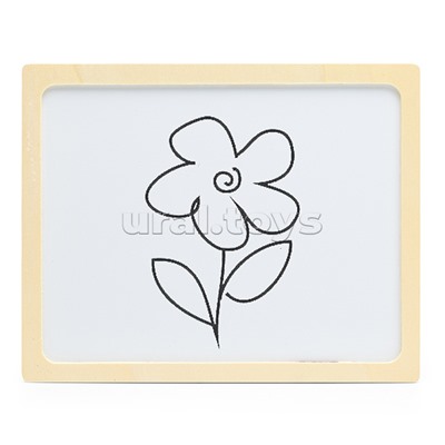 Пазлы "Животные" + доска для рисования