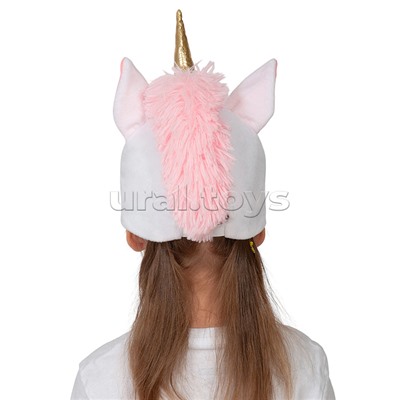 Головной убор швейный "Шапка детская "Лошадка Единорожка" р. 52-54