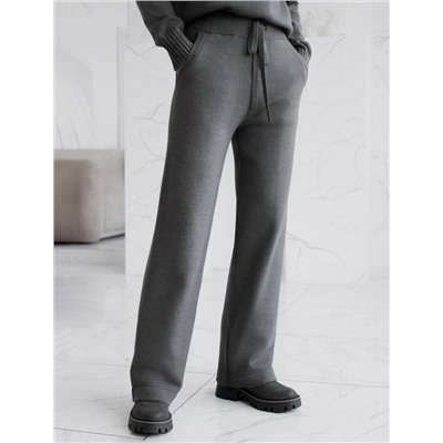 Прямые брюки из пряжи с кашемиром