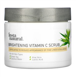 InstaNatural, Brightening Vitamin C Scrub, 2 oz (56 g)