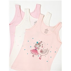 4928 Майка для девочки многоцвет (BAYKAR)