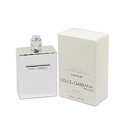 Dolce&Gabbana The One For Men Platinum EDT tester мужской