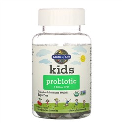 Garden of Life, Kids Probiotic, 3 Billion CFU, Cherry, 30 Vegetarian Gummies
