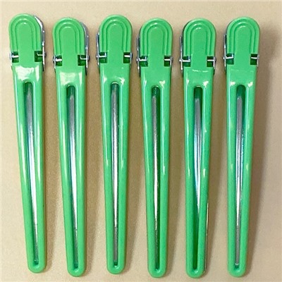 EURO Stile Зажим для волос САЛАТОВЫЙ 1 шт