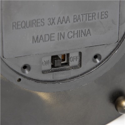 Фигурка светящаяся RISALUX «Закат в лесу», LED-ночник, 3×ААА, чёрный, 12×12×20.5 см