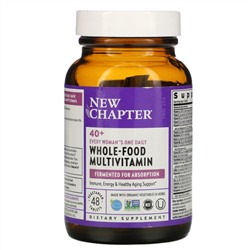 New Chapter, Мультивитамины Every Woman для женщин старше 40 лет, один прием в день, 48 вегетарианских таблеток