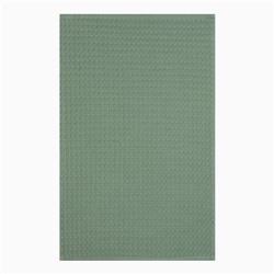 Набор кухонных полотенец «Доляна», хаки, 35×60 см - 4 шт., 100% хлопок, вафля 220 г/м²