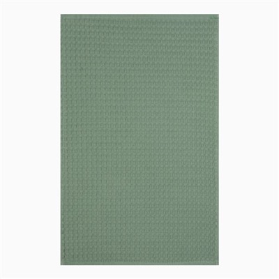 Набор кухонных полотенец «Доляна», хаки, 35×60 см - 4 шт., 100% хлопок, вафля 220 г/м²