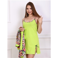 Динара - пеньюар салатовый