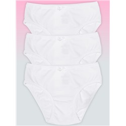 5538-01 Трусы для девочек белые (BAYKAR)