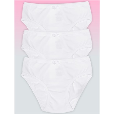 5538-01 Трусы для девочек белые (BAYKAR)