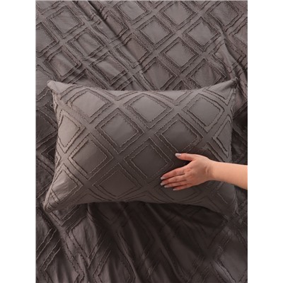 Постельное бельё 2-спальное LoveLife Tufting Ромб, микрофибра