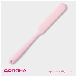 Лопатка - палетка Доляна «Винфор», 24.5 см, розовая