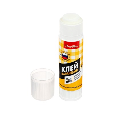 Клей-карандаш, PVA GLOBUS, 35 г