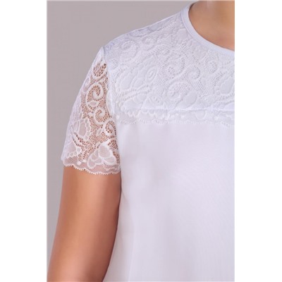 Блузка для девочки Анжелика Арт. 13177 (Белый)