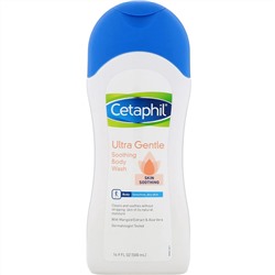 Cetaphil, Ultra Gentle, успокаивающий гель для душа, 500 мл