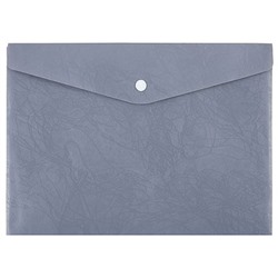 Папка с кнопкой  А4 180мкм Premier серая new ЕС21114015 Expert Complete