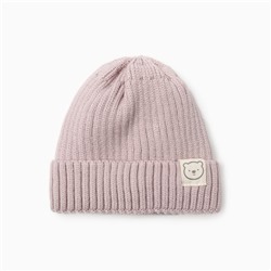 Шапка детская «Крошка Я», размер 44-46 см, пудровая