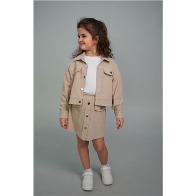 Вельветовый костюм для девочки Happyfox