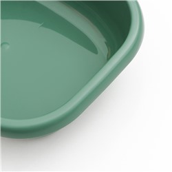 Туалет без борта 41×33.5×15.5 см, зелёный