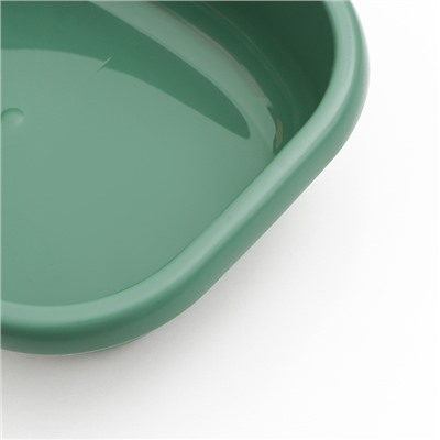 Туалет без борта 41×33.5×15.5 см, зелёный