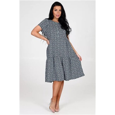 Платье 04 мелкие-цветы НАТАЛИ, 1186948